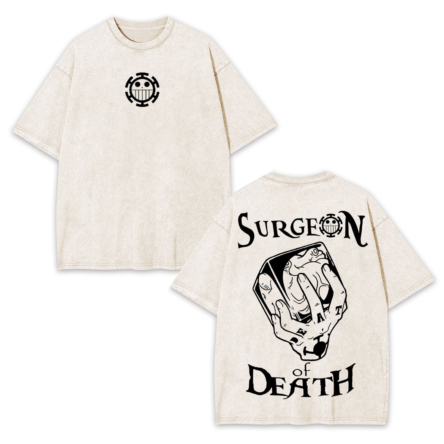 ONE PIECE UNISEX ANIME INSPIRED VINTAGE T-SHIRT-[DS]-comicclothing