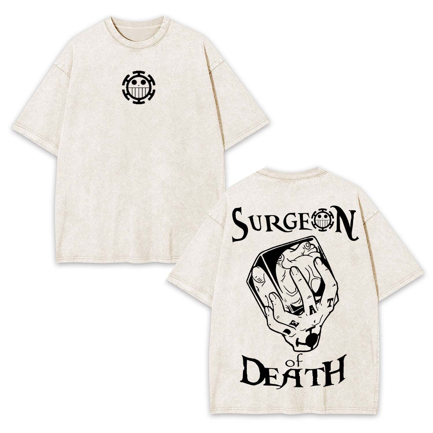 ONE PIECE UNISEX ANIME INSPIRED VINTAGE T-SHIRT-[DS]-comicclothing