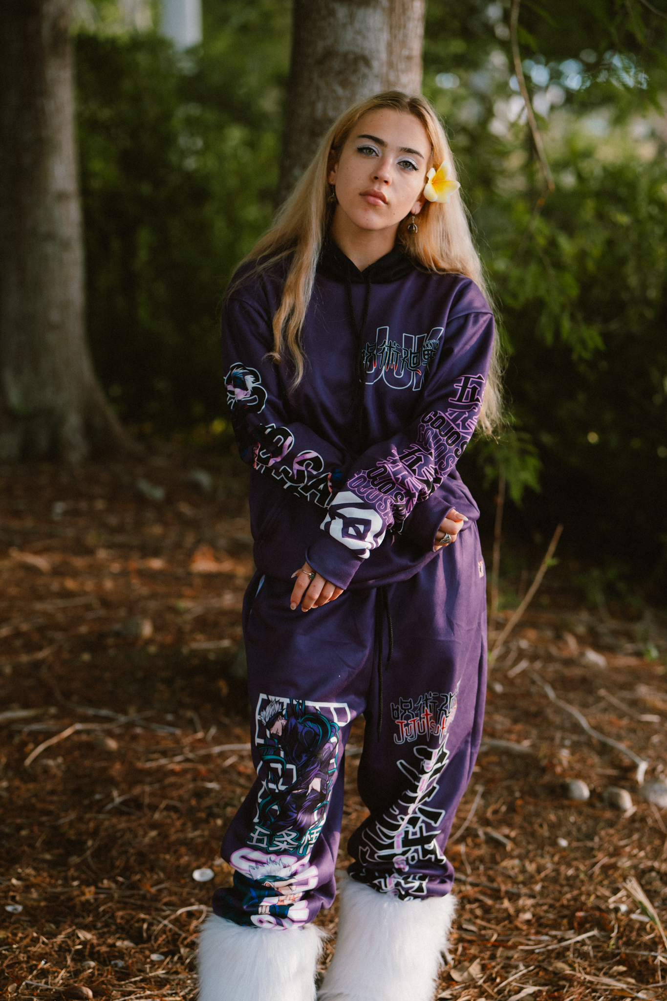 Gojo Satoru Hollow Purple Jujutsu Kaisen Streetwear Sweatpants