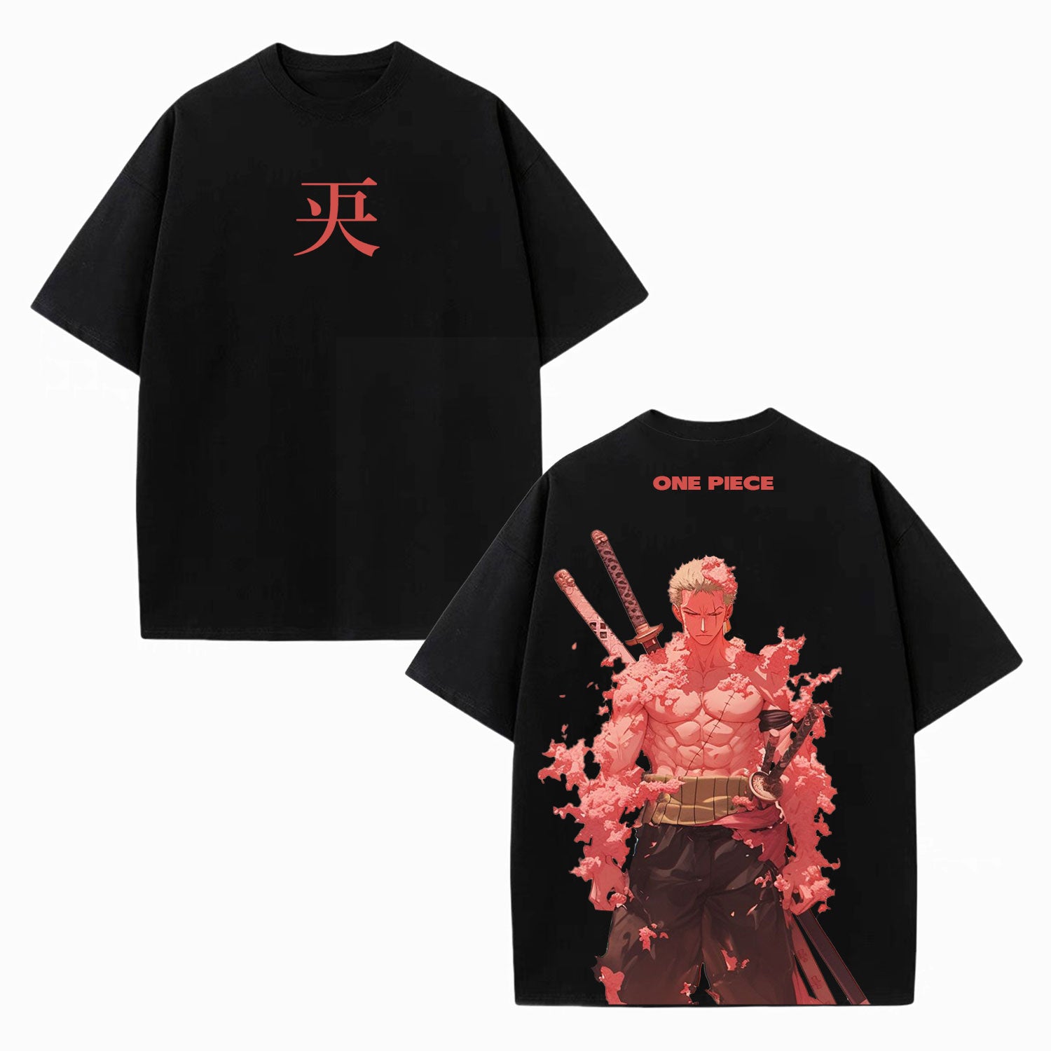 RORONOA ZORO ANIME INSPIRED VINTAGE TEE丨ONE PIECE-[DS]-comicclothing