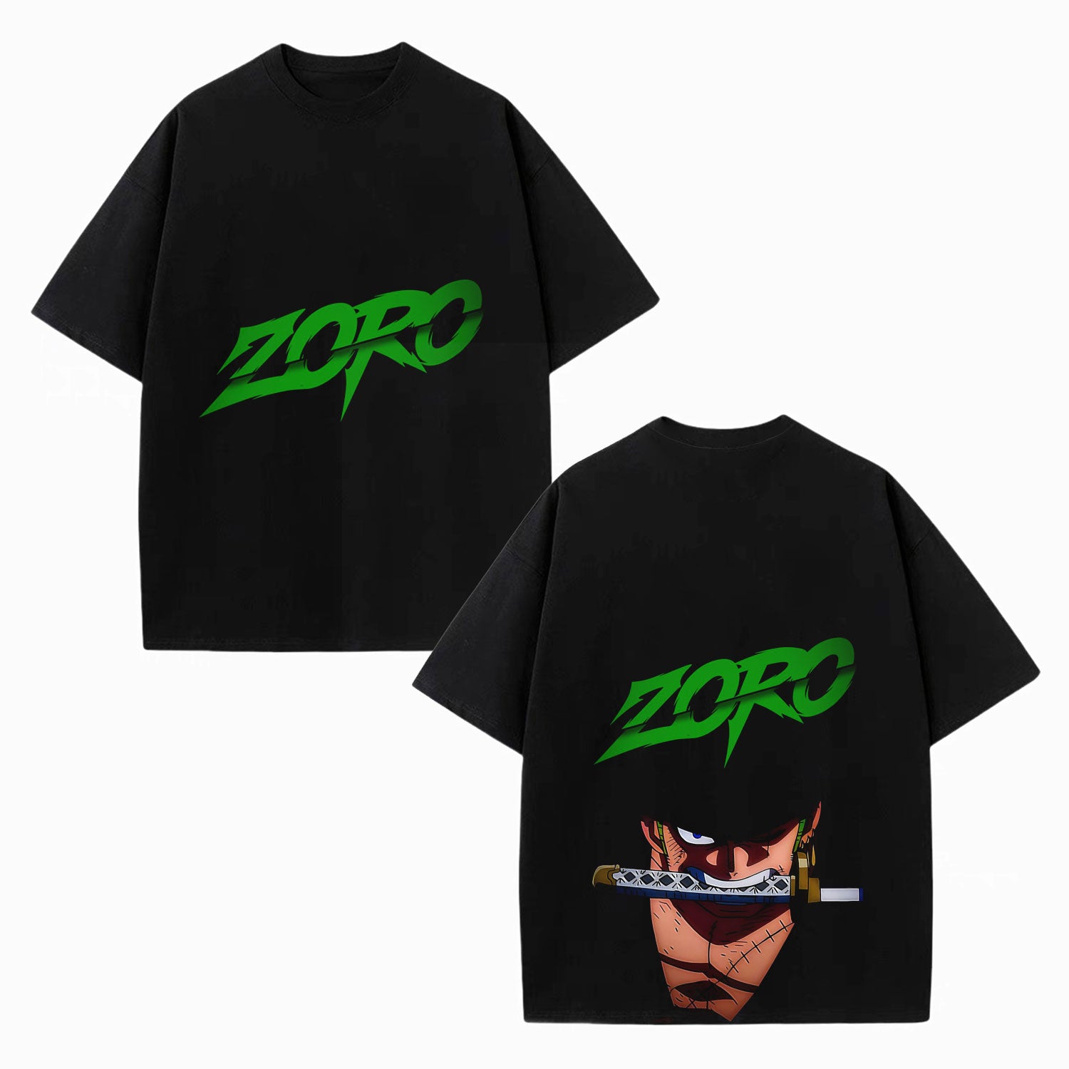 RORONOA ZORO ANIME INSPIRED VINTAGE TEE丨ONE PIECE-[DS]-comicclothing