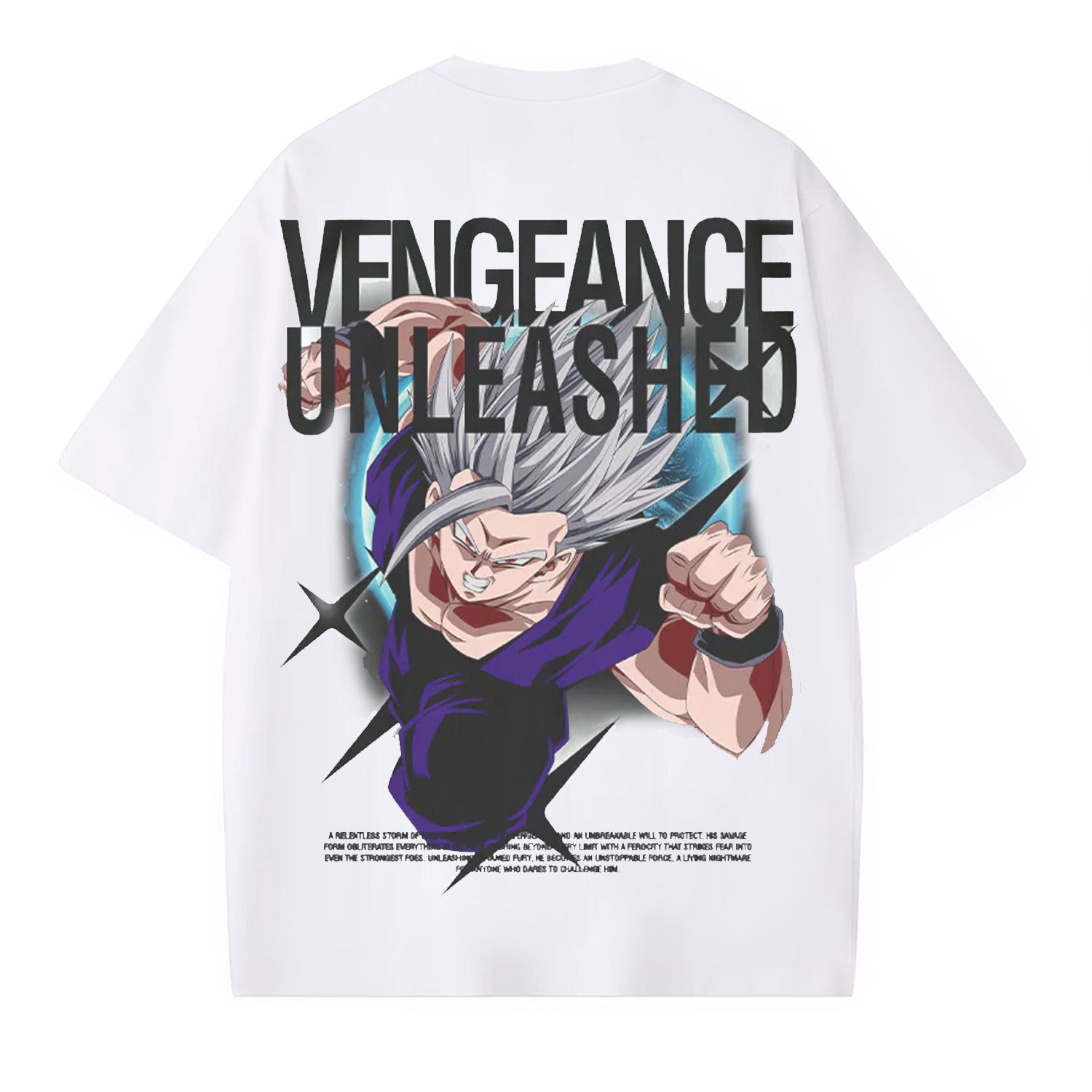 SON GOKU ANIME OVERSIZED TEE 丨 DRAGON BALL-[BACK]-comicclothing