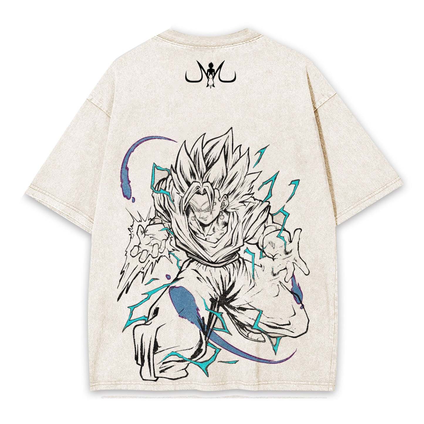 SON GOKU ANIME OVERSIZED TEE 丨 DRAGON BALL-[BACK]-comicclothing