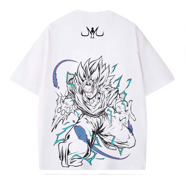 SON GOKU ANIME OVERSIZED TEE 丨 DRAGON BALL-[BACK]-comicclothing