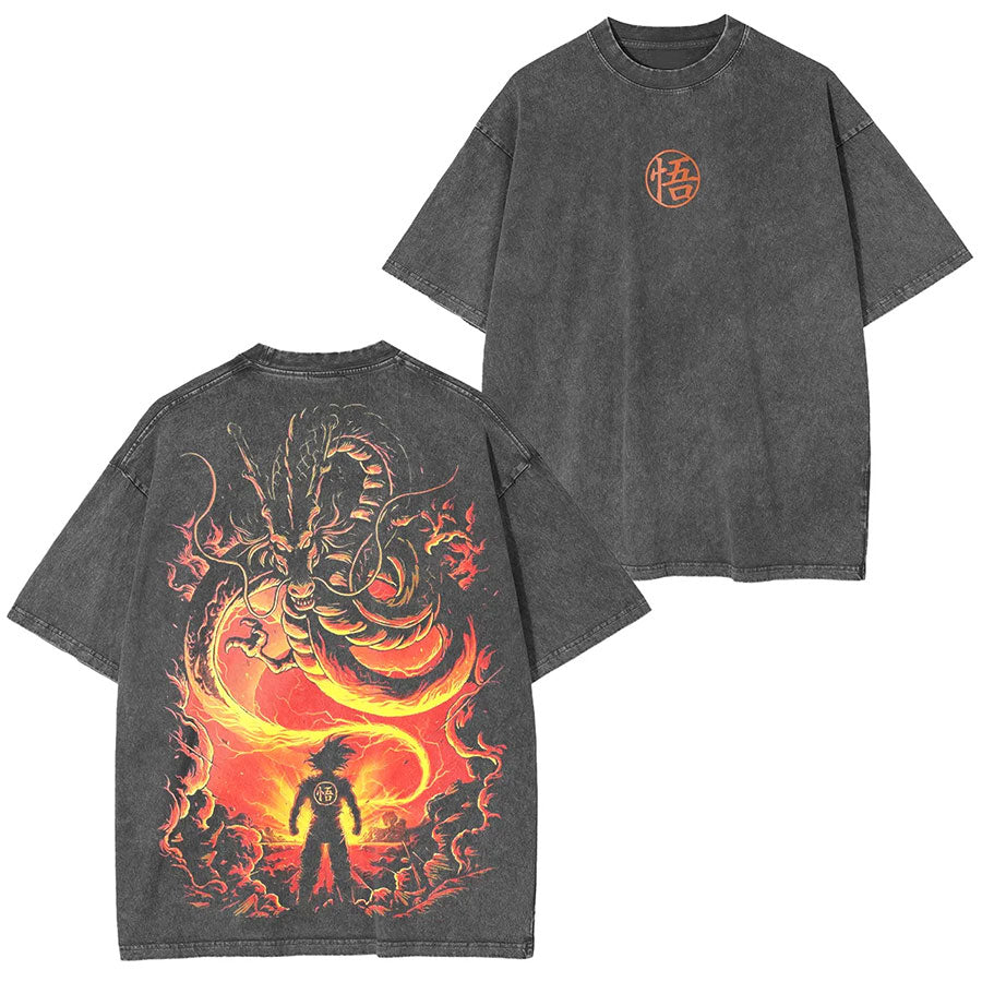 SON GOKU ANIME OVERSIZED TEE 丨 DRAGON BALL-[DS]-comicclothing