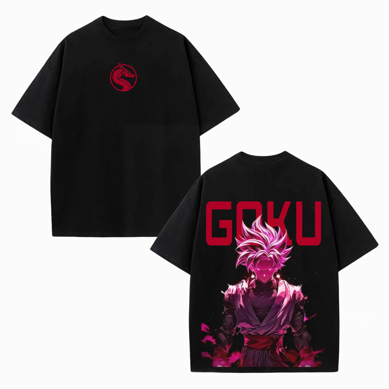 SON GOKU ANIME OVERSIZED TEE 丨 DRAGON BALL-[DS]-comicclothing
