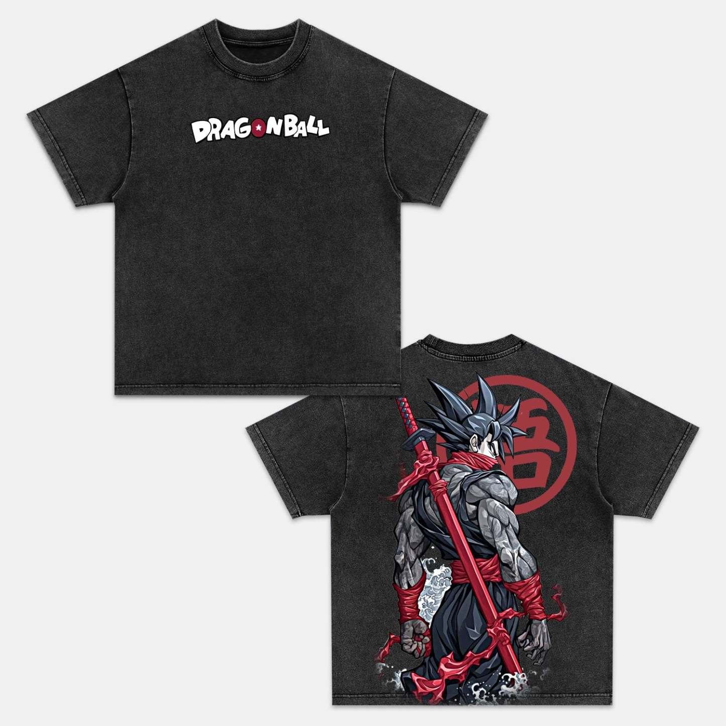 Unisex Anime Inspired Vintage T-Shirt-comicclothing