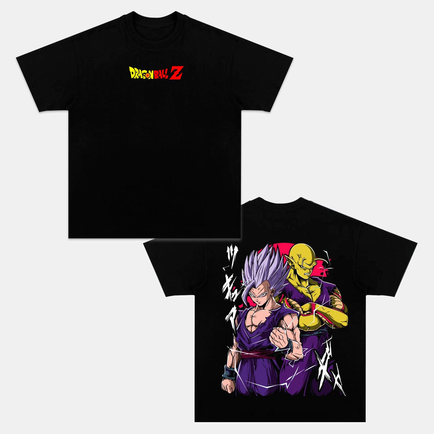 SON GOKU MAJIN BUU UNISEX ANIME INSPIRED VINTAGE T-SHIRT -comicclothing