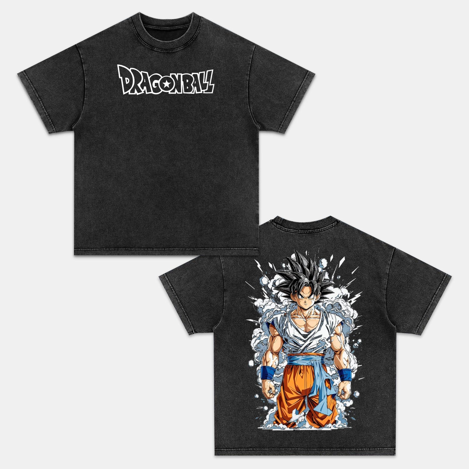 SON GOKU UNISEX ANIME INSPIRED VINTAGE T-SHIRT -comicclothing