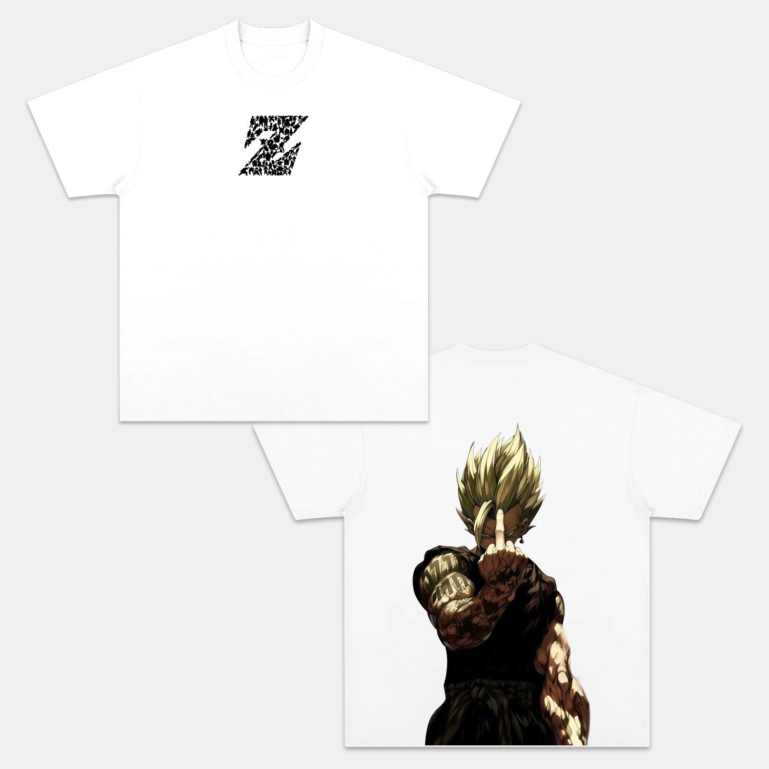 SON GOKU UNISEX ANIME INSPIRED VINTAGE T-SHIRT -comicclothing