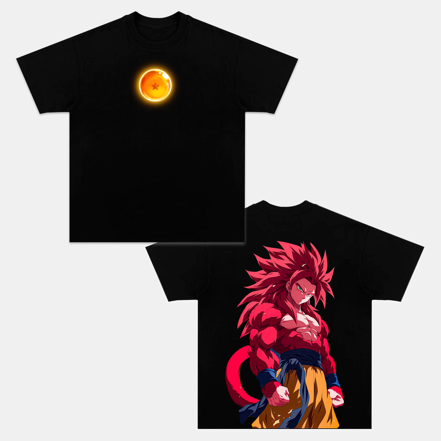 SON GOKU VINTAGE TEE丨DRAGON BALL