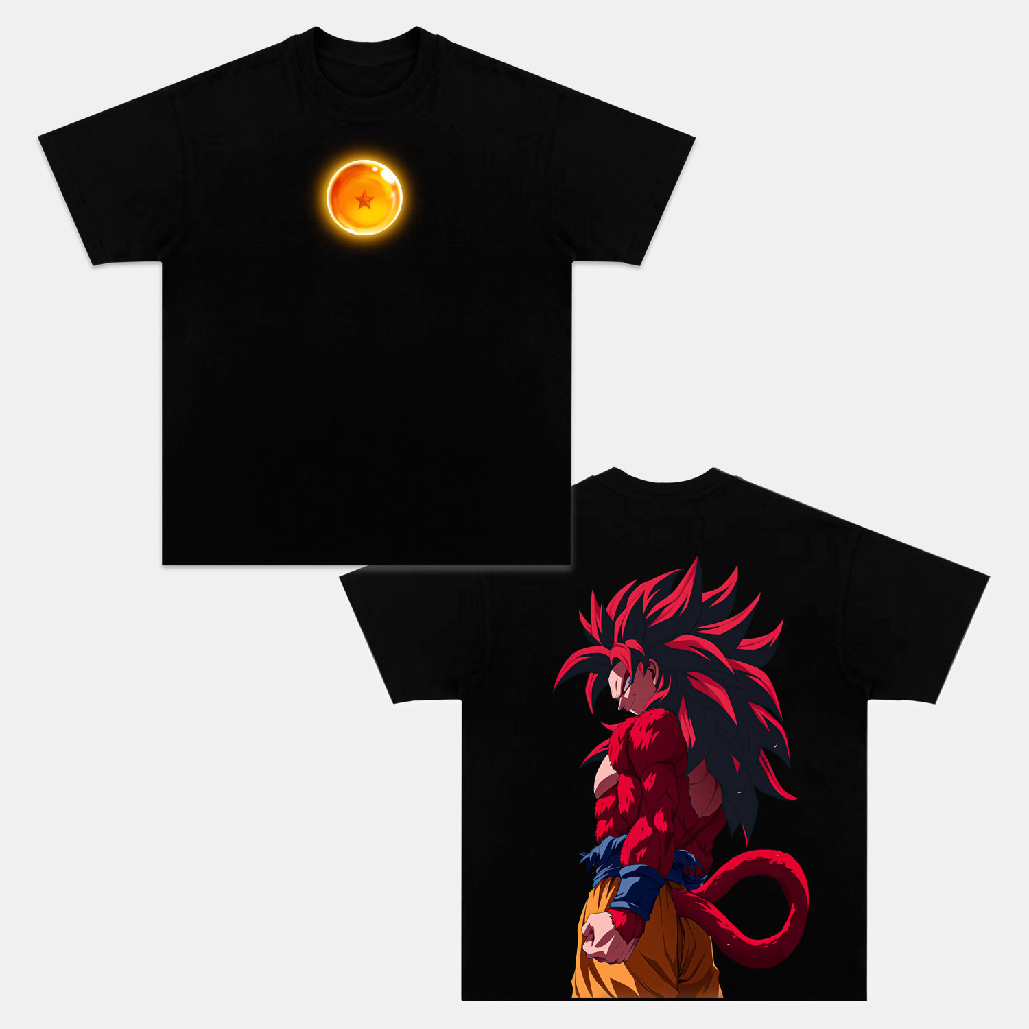 SON GOKU VINTAGE TEE丨DRAGON BALL