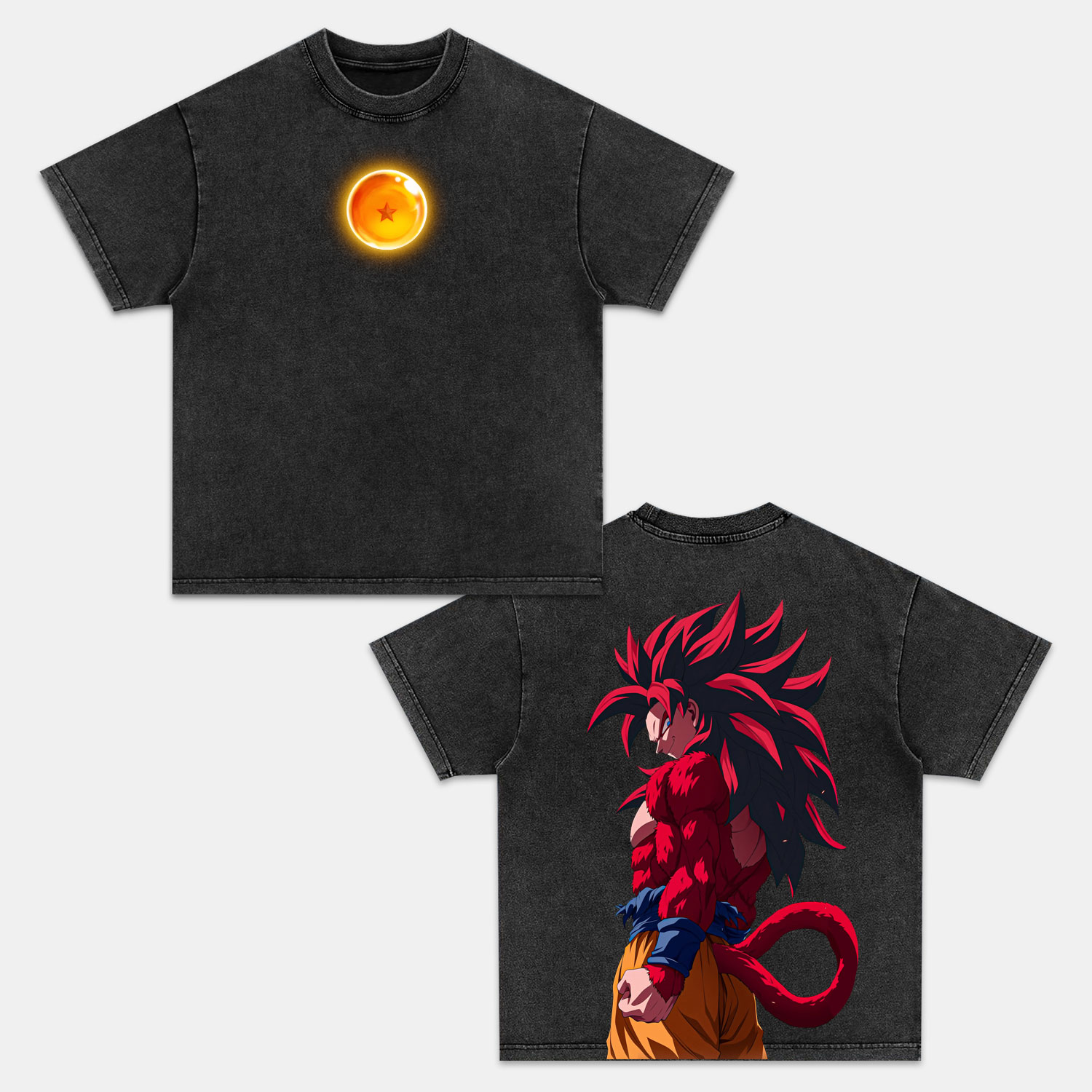 SON GOKU VINTAGE TEE丨DRAGON BALL