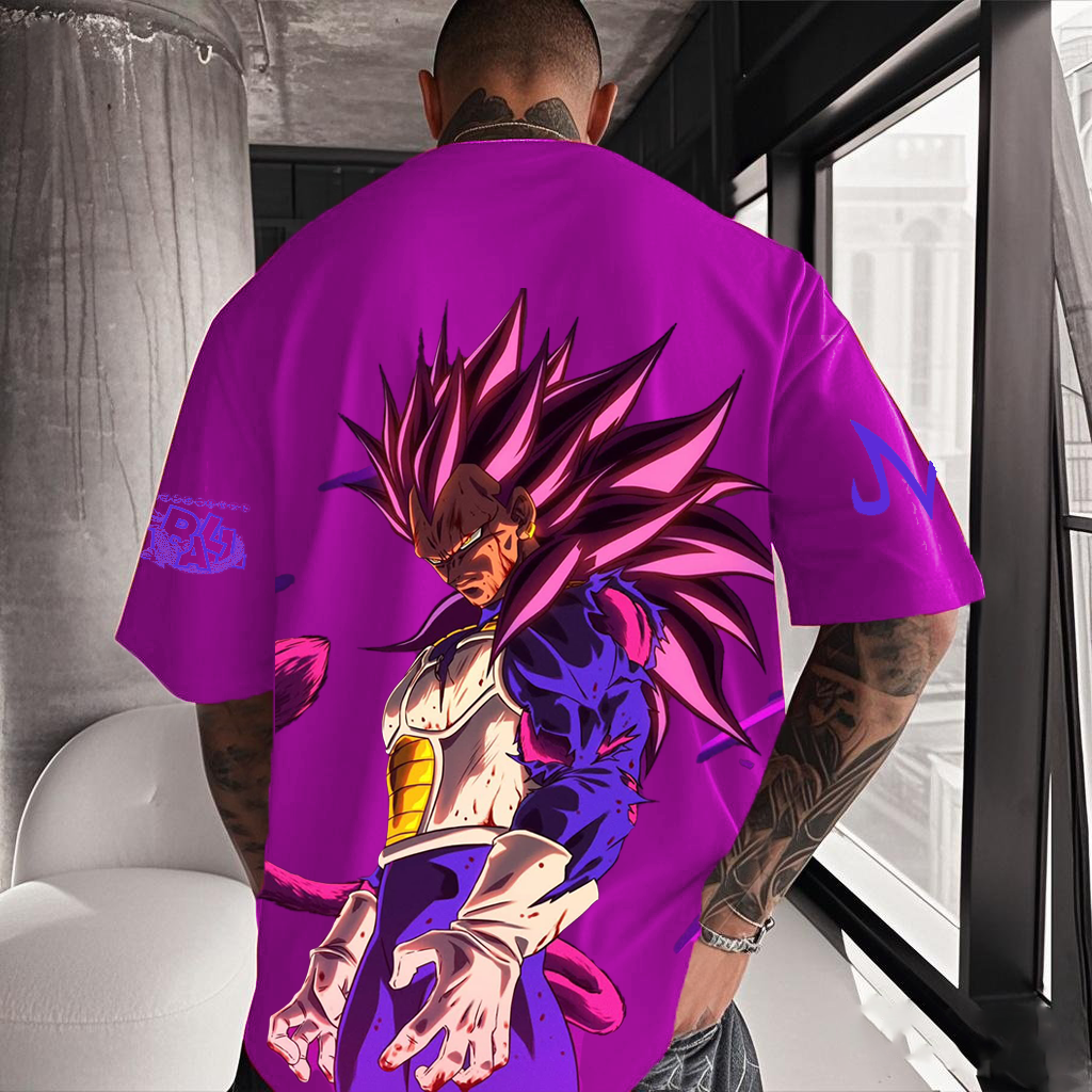 Anime Inspired Vintage Streetwear Unisex Tee