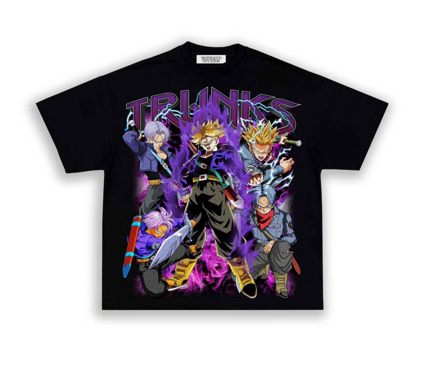 TRUNKS TEE- DBZ-comicclothing