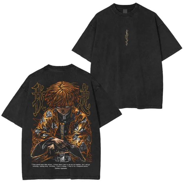 Demon Slayer: Kimetsu no Yaiba - Anime Line Shirts-comicclothing