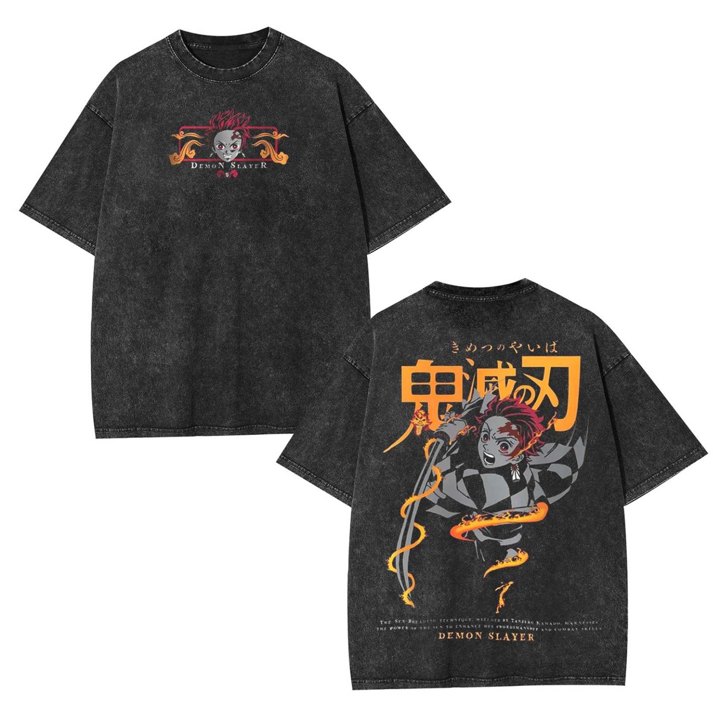 TANJIRO DEMON SLAYER OVERSIZED T-SHIRT-[DS]-comicclothing