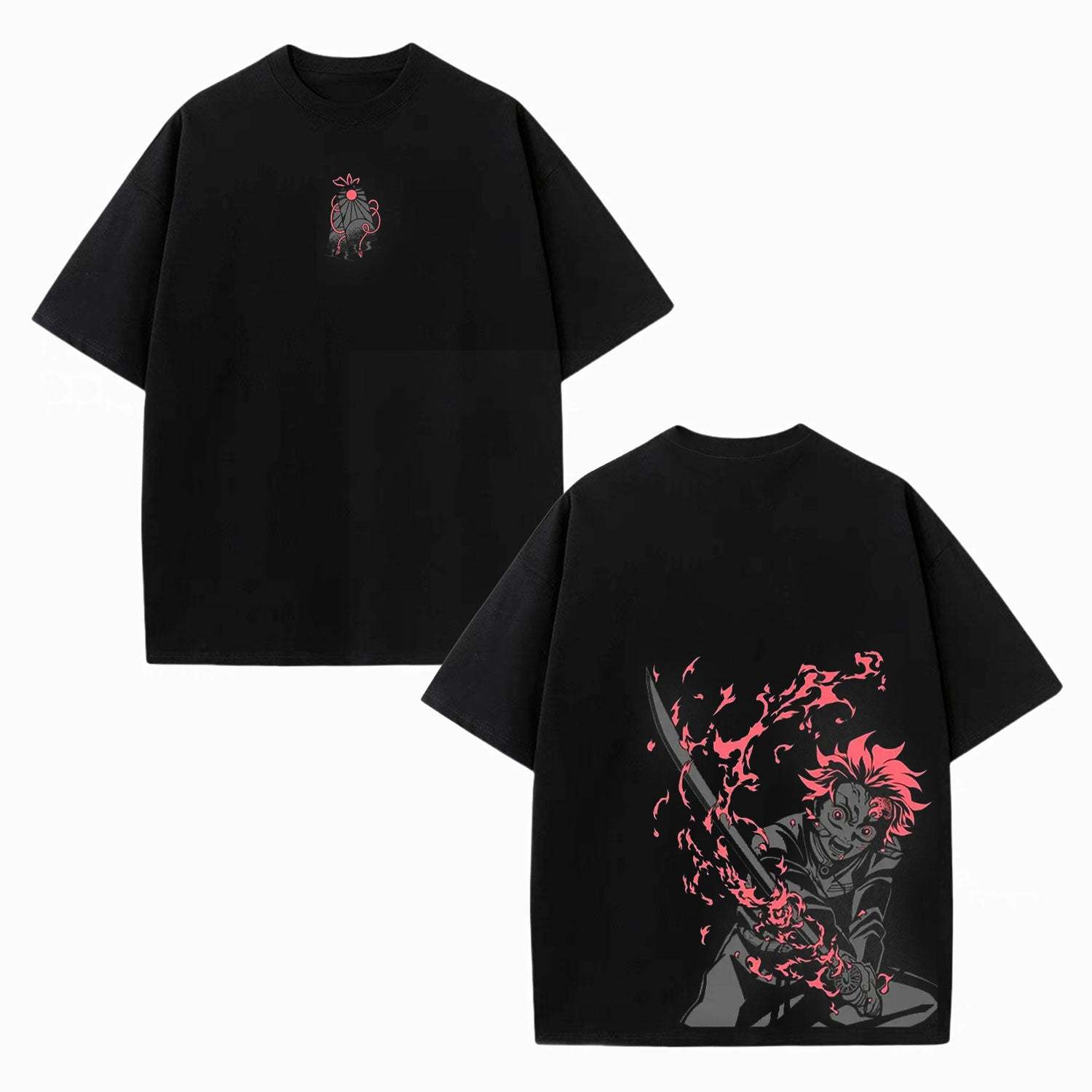 TANJIRO DEMON SLAYER OVERSIZED T-SHIRT-[DS]-comicclothing