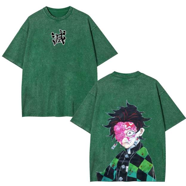 TANJIRO KAMADO OVERSIZED T-SHIRT丨DEMON SLAYER - [DS]-comicclothing