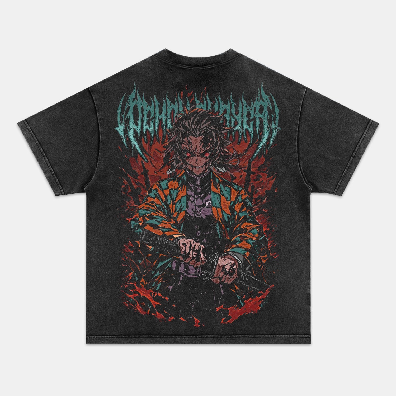 Unisex Anime Inspired Vintage T-Shirt-comicclothing