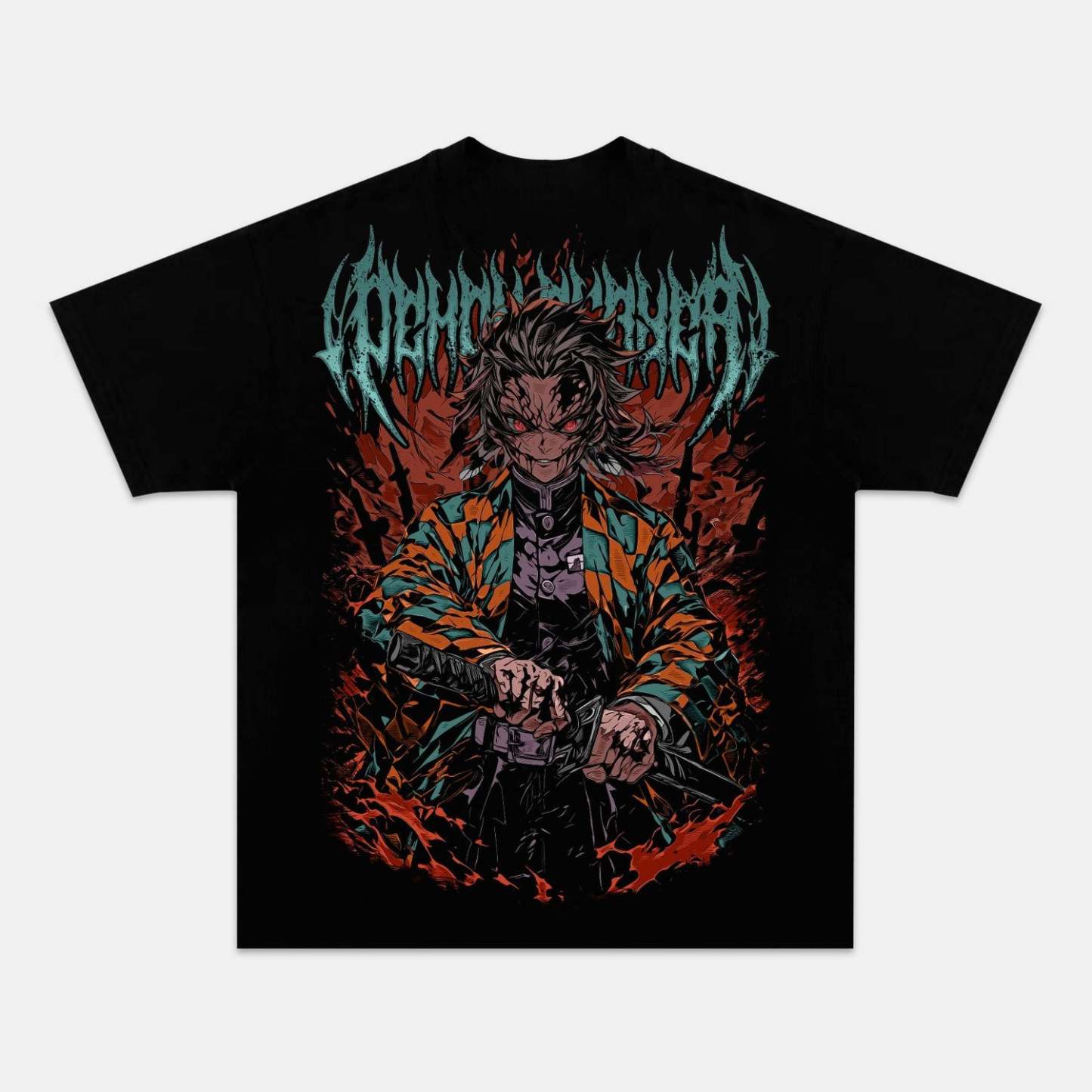 Unisex Anime Inspired Vintage T-Shirt-comicclothing