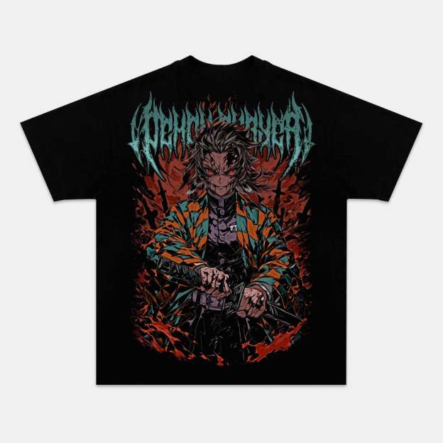 Unisex Anime Inspired Vintage T-Shirt-comicclothing