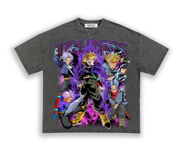 TRUNKS TEE- DBZ-comicclothing