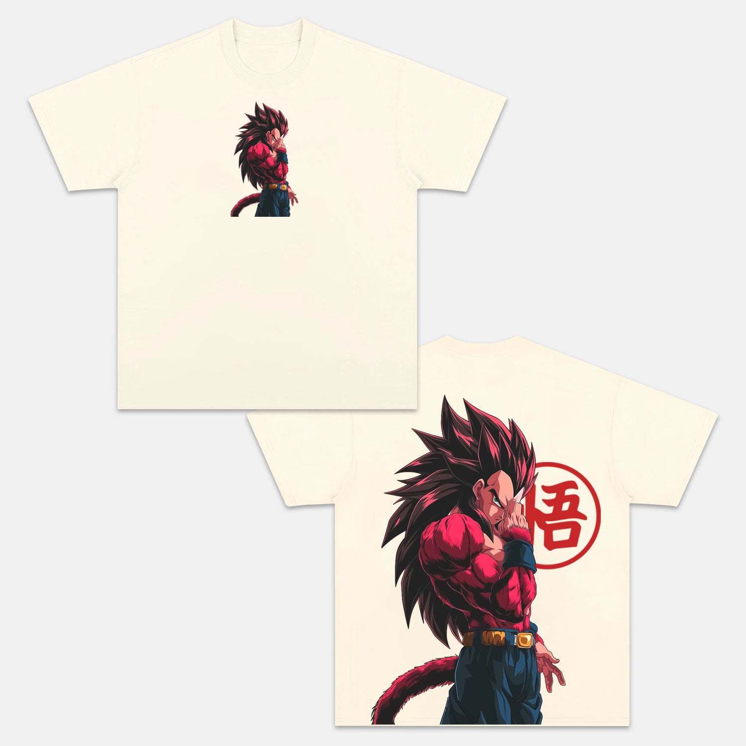 Unisex Anime Inspired Vintage T-Shirt-comicclothing