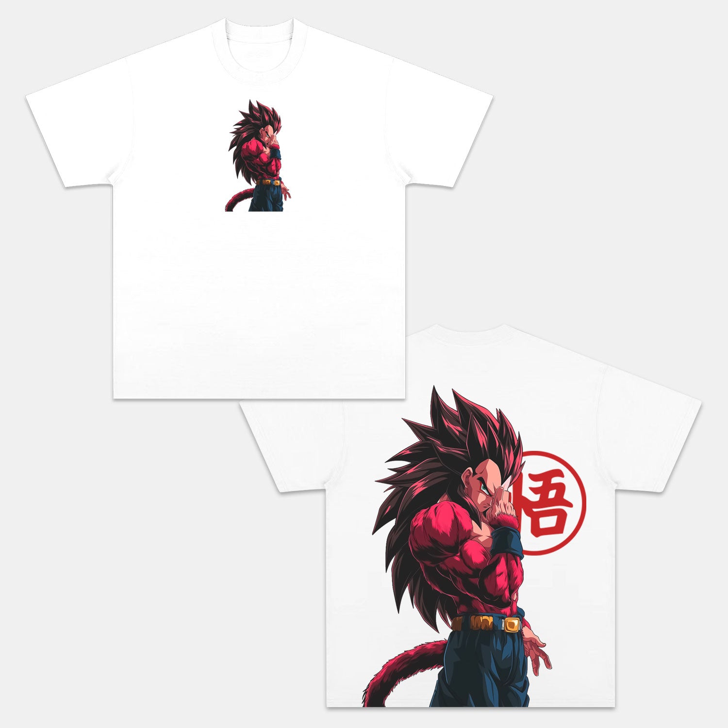 Unisex Anime Inspired Vintage T-Shirt