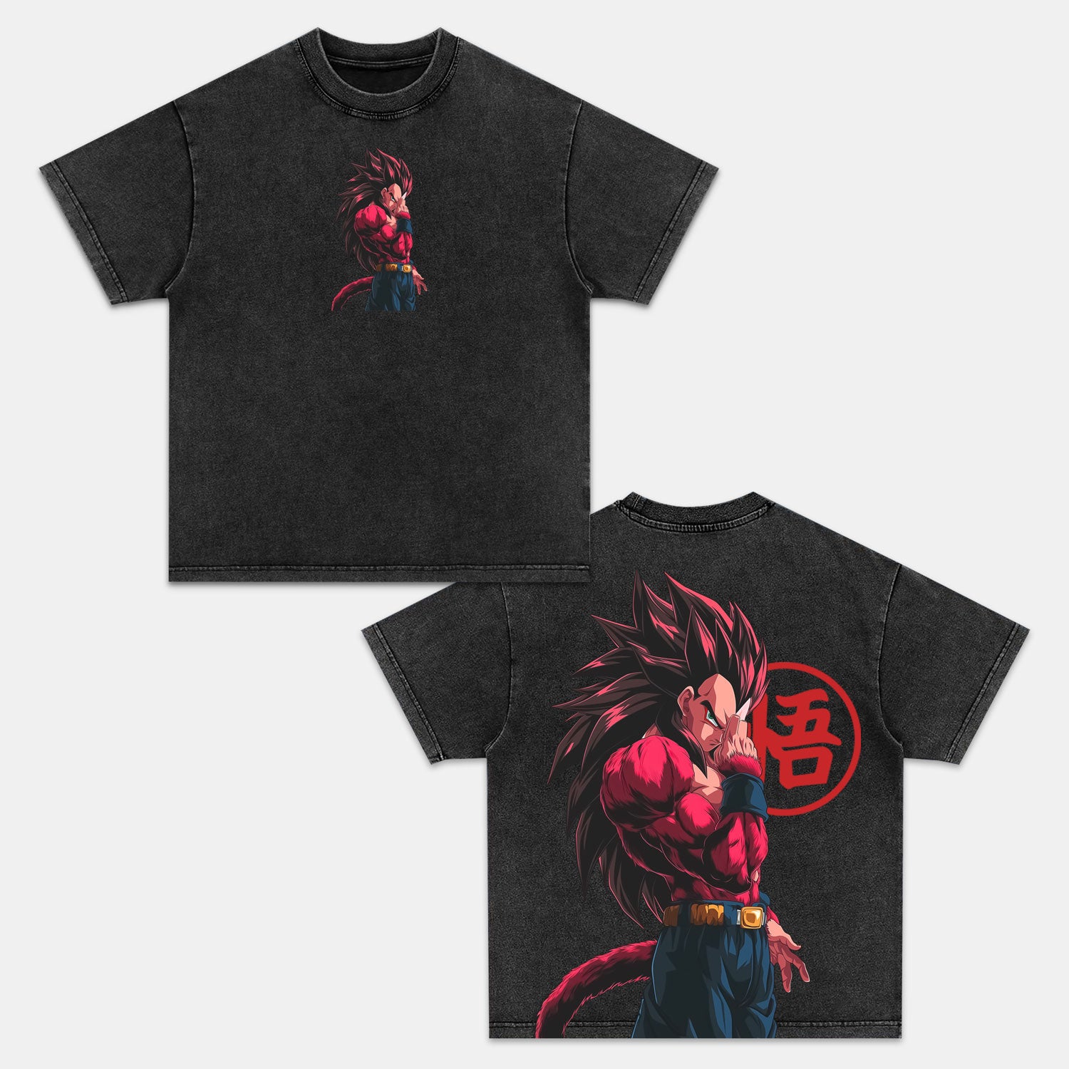 Unisex Anime Inspired Vintage T-Shirt