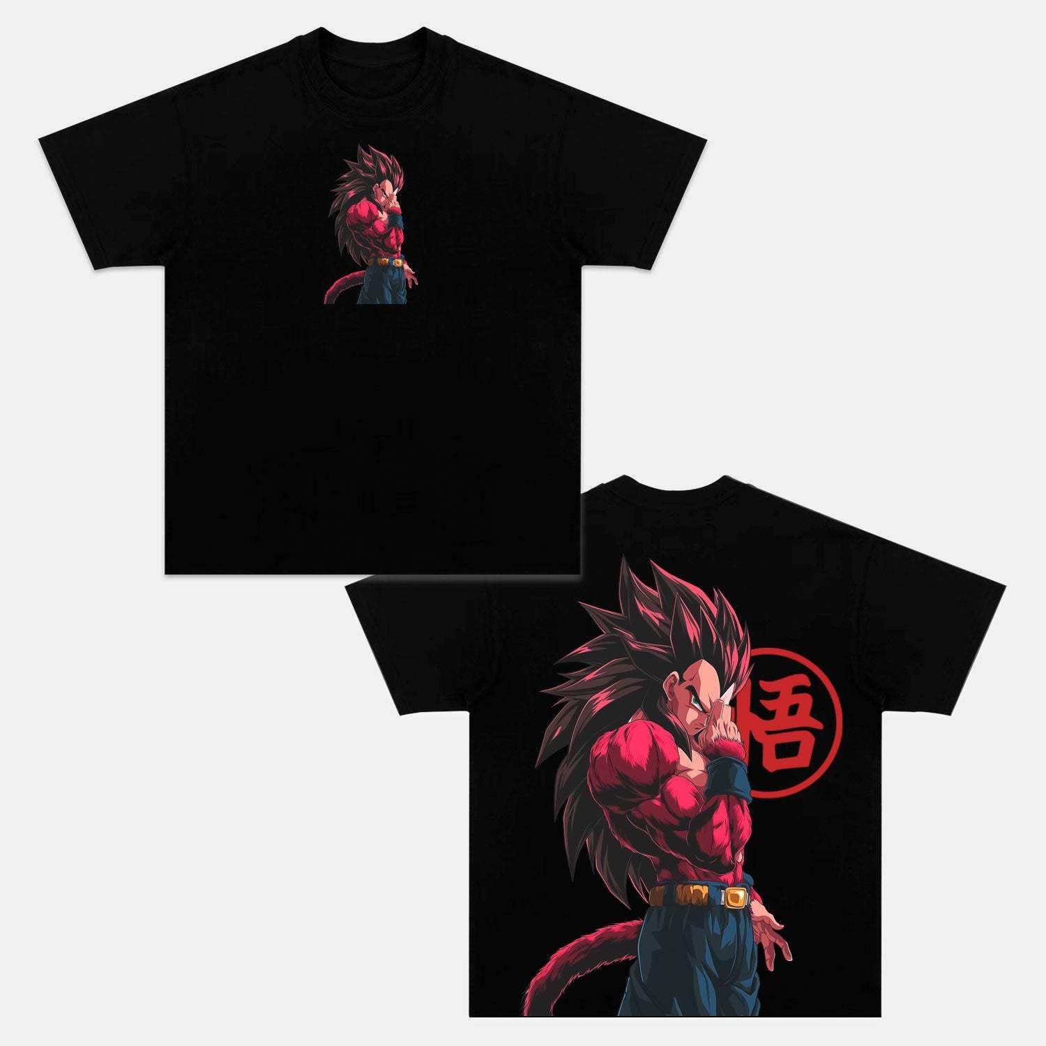 Unisex Anime Inspired Vintage T-Shirt-comicclothing