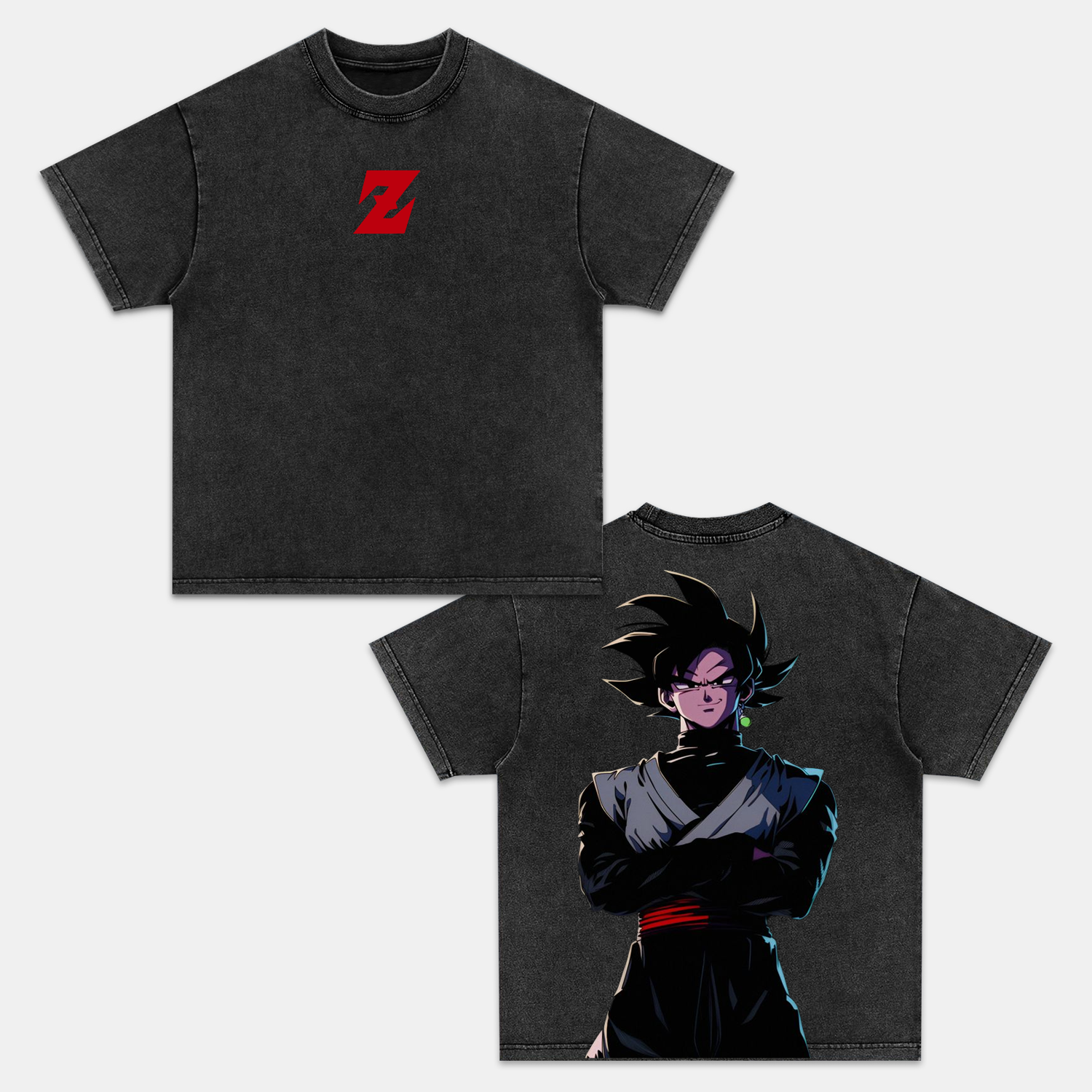 Unisex Anime Inspired Vintage T-Shirt-comicclothing