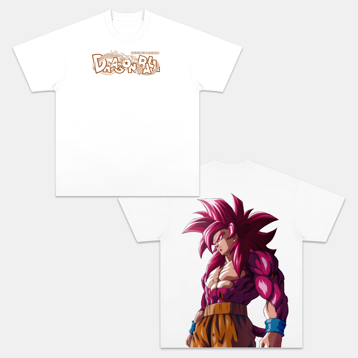 Unisex Anime Inspired Vintage T-Shirt-comicclothing