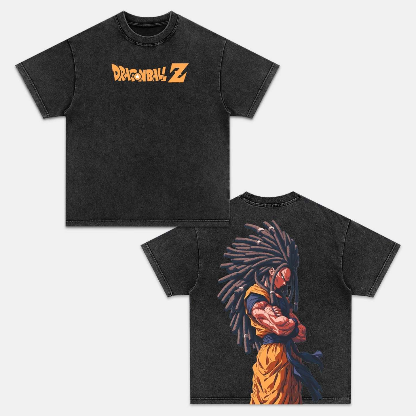 Unisex Anime Inspired Vintage T-Shirt-comicclothing