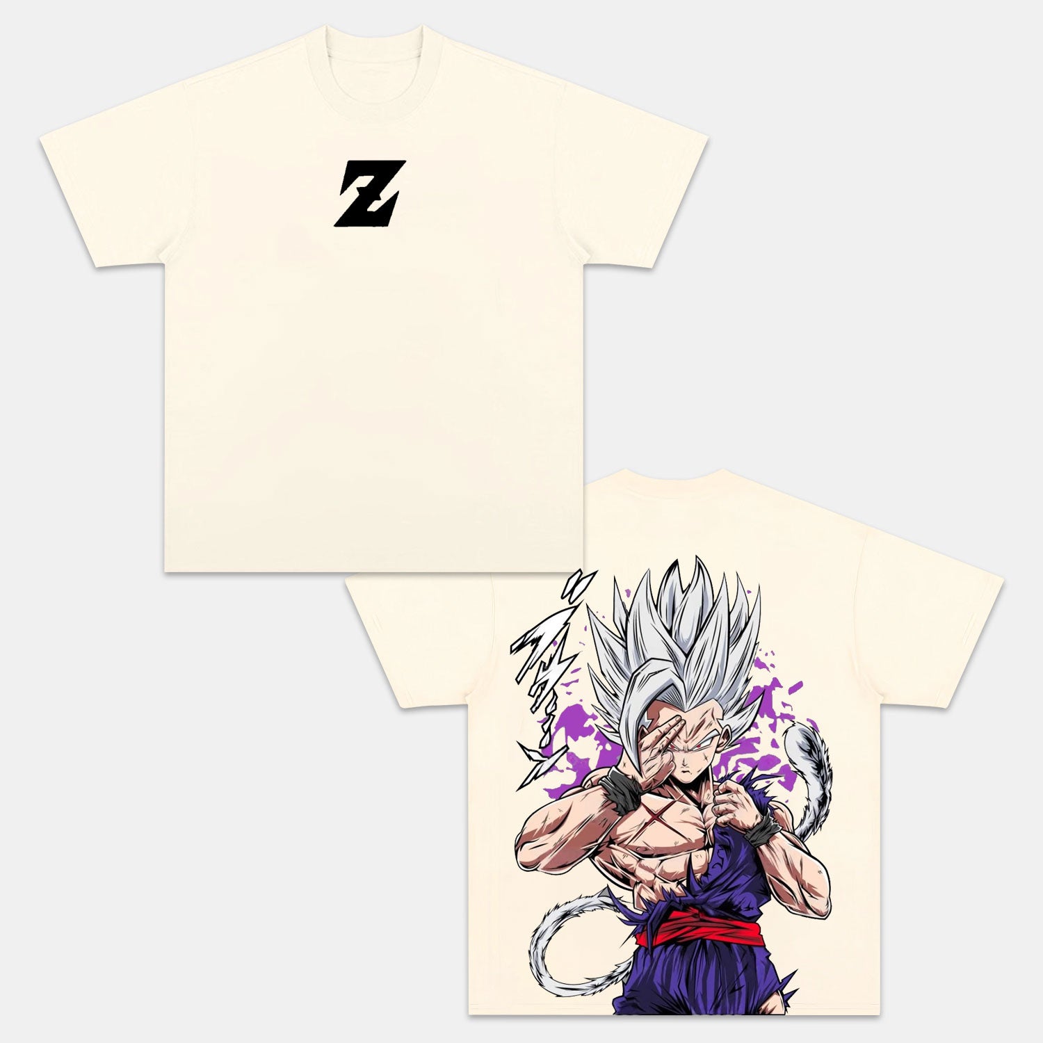 Unisex Anime Inspired Vintage T-Shirt-comicclothing