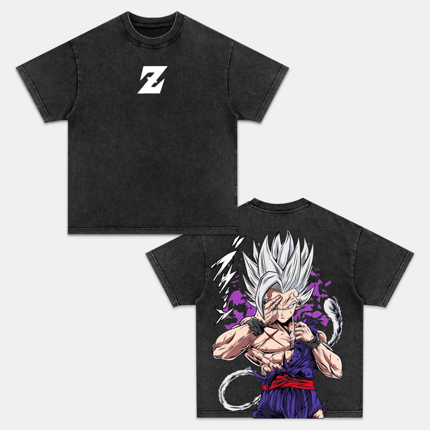 Unisex Anime Inspired Vintage T-Shirt