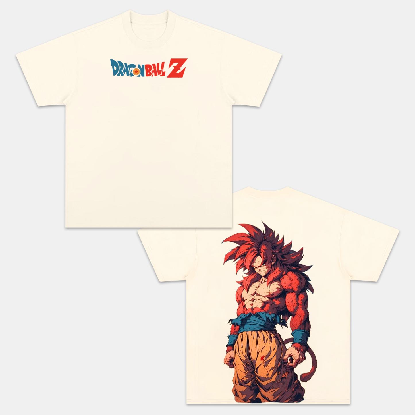 Unisex Anime Inspired Vintage T-Shirt-comicclothing