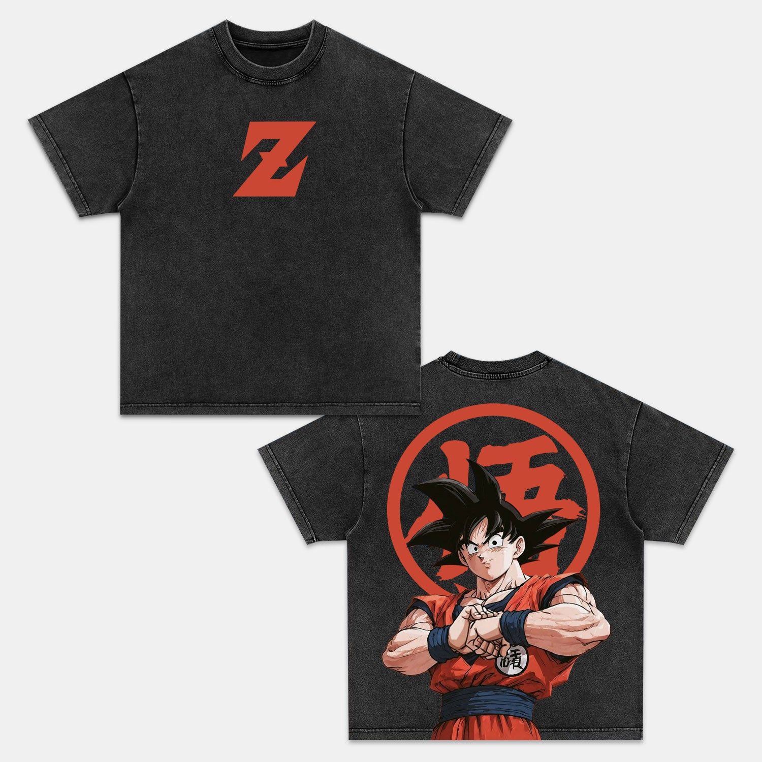 Unisex Anime Inspired Vintage T-Shirt-comicclothing