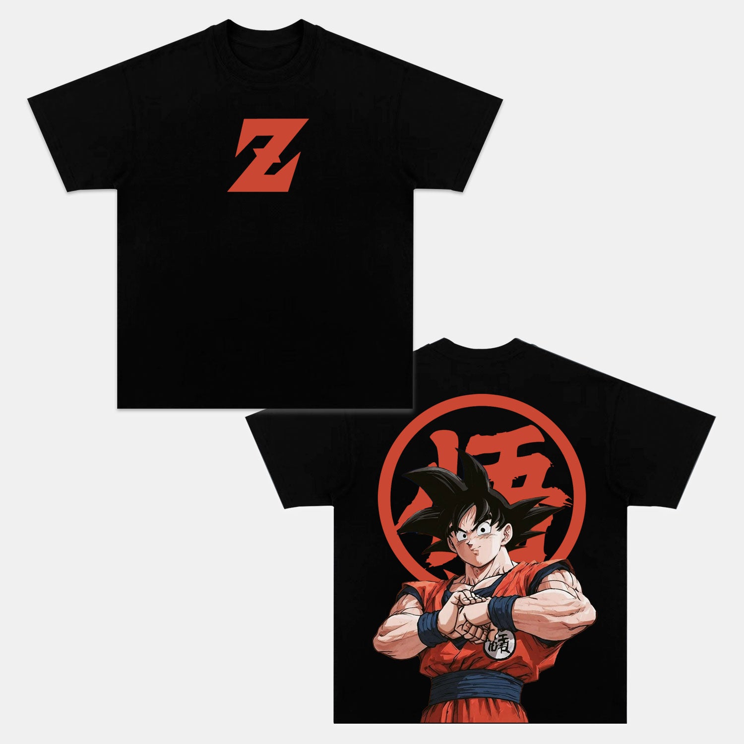 Unisex Anime Inspired Vintage T-Shirt