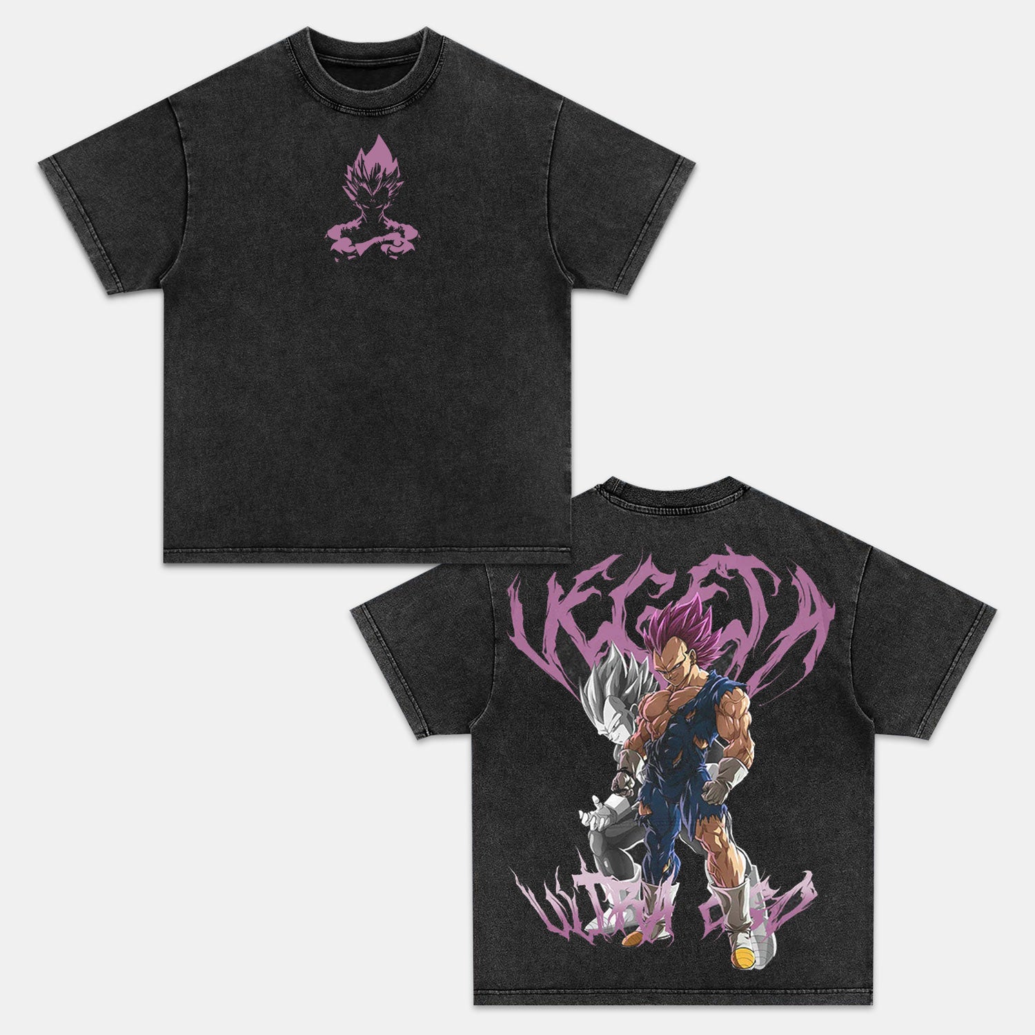 Unisex Anime Inspired Vintage T-Shirt-comicclothing