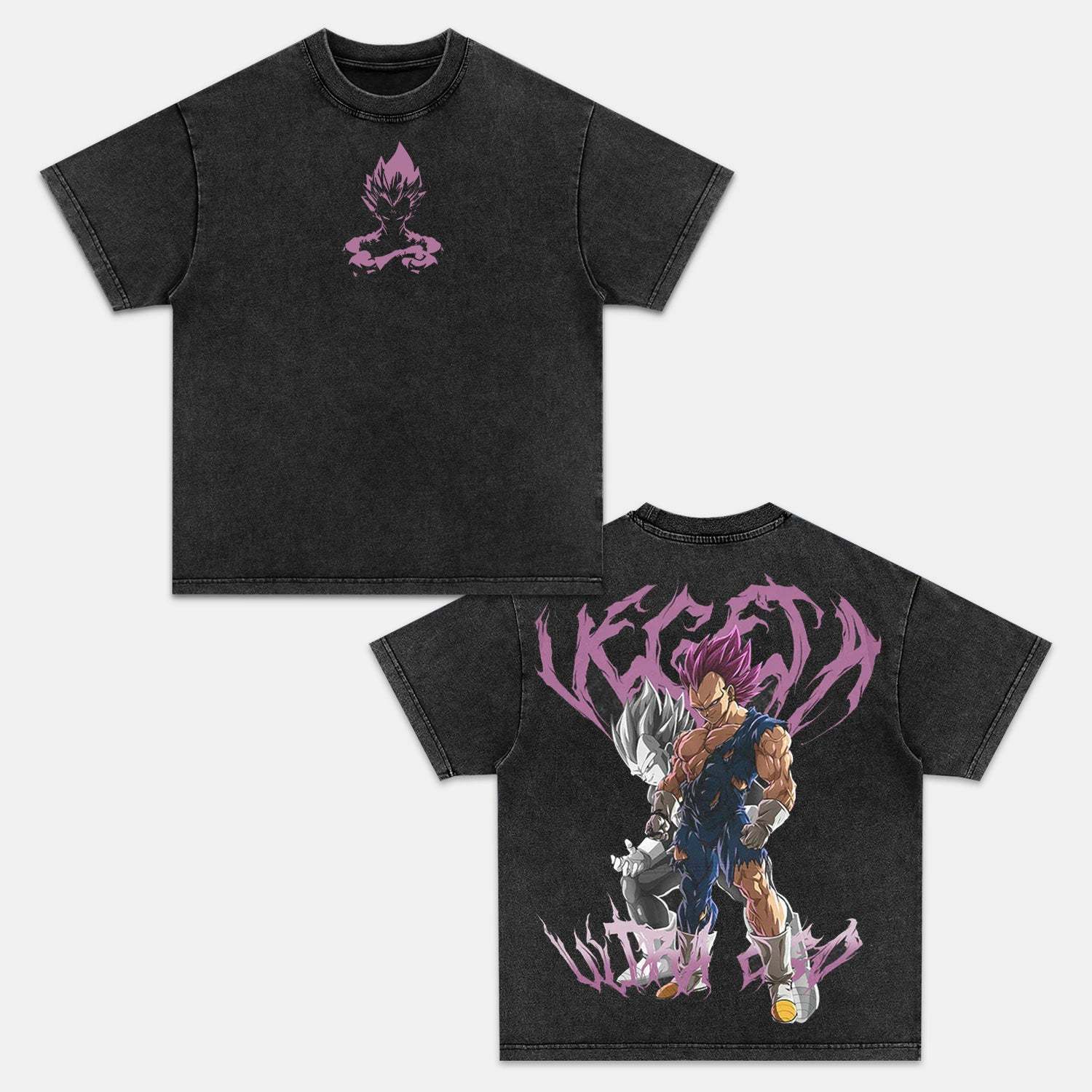 Unisex Anime Inspired Vintage T-Shirt-comicclothing