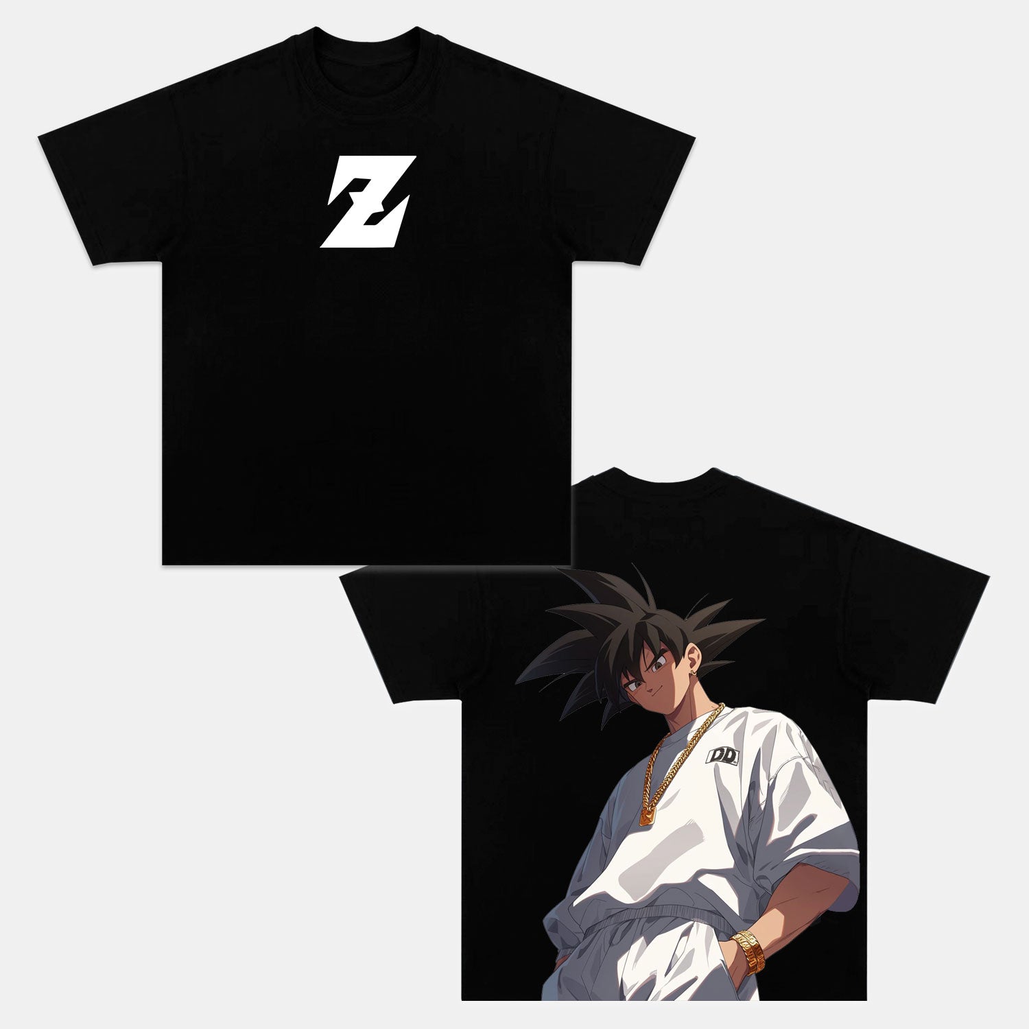 Unisex Anime Inspired Vintage T-Shirt