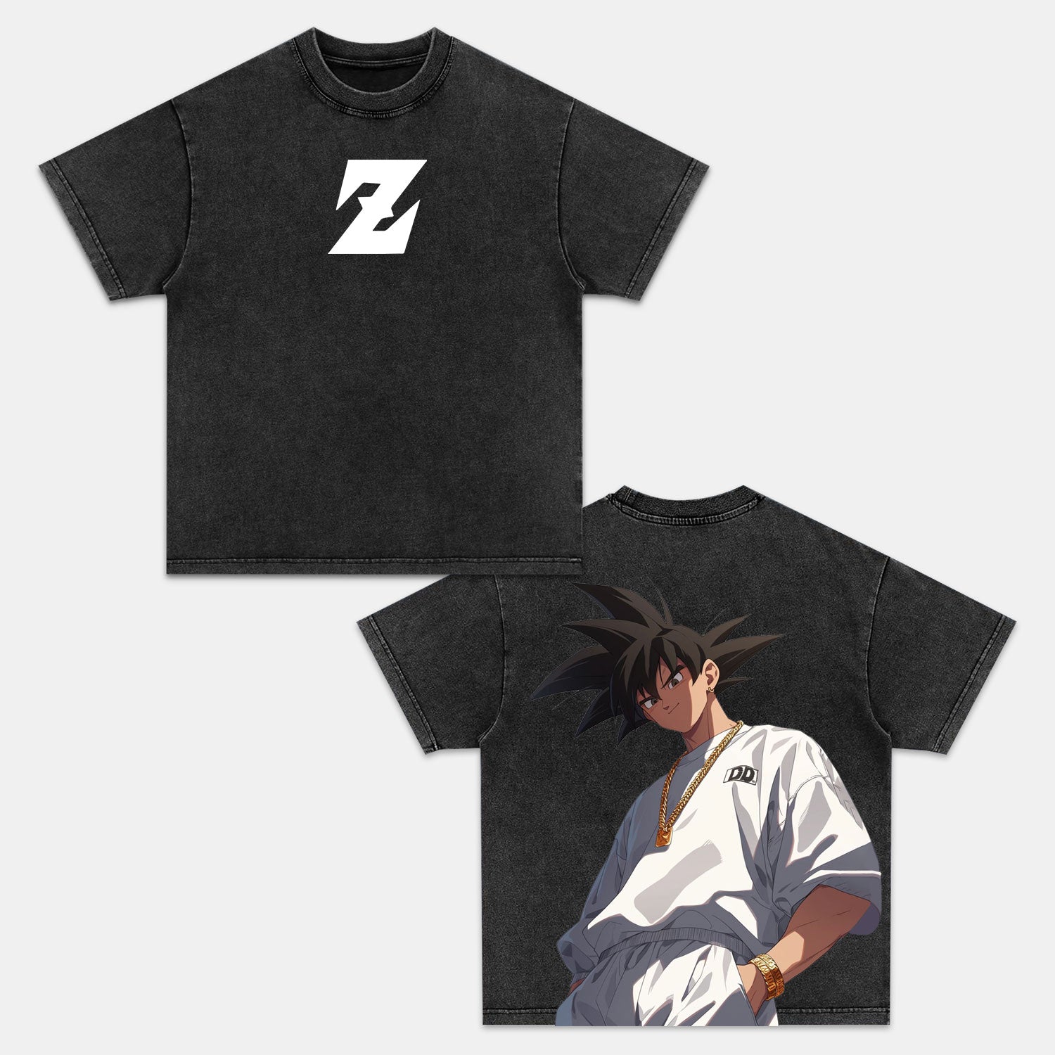 Unisex Anime Inspired Vintage T-Shirt-comicclothing