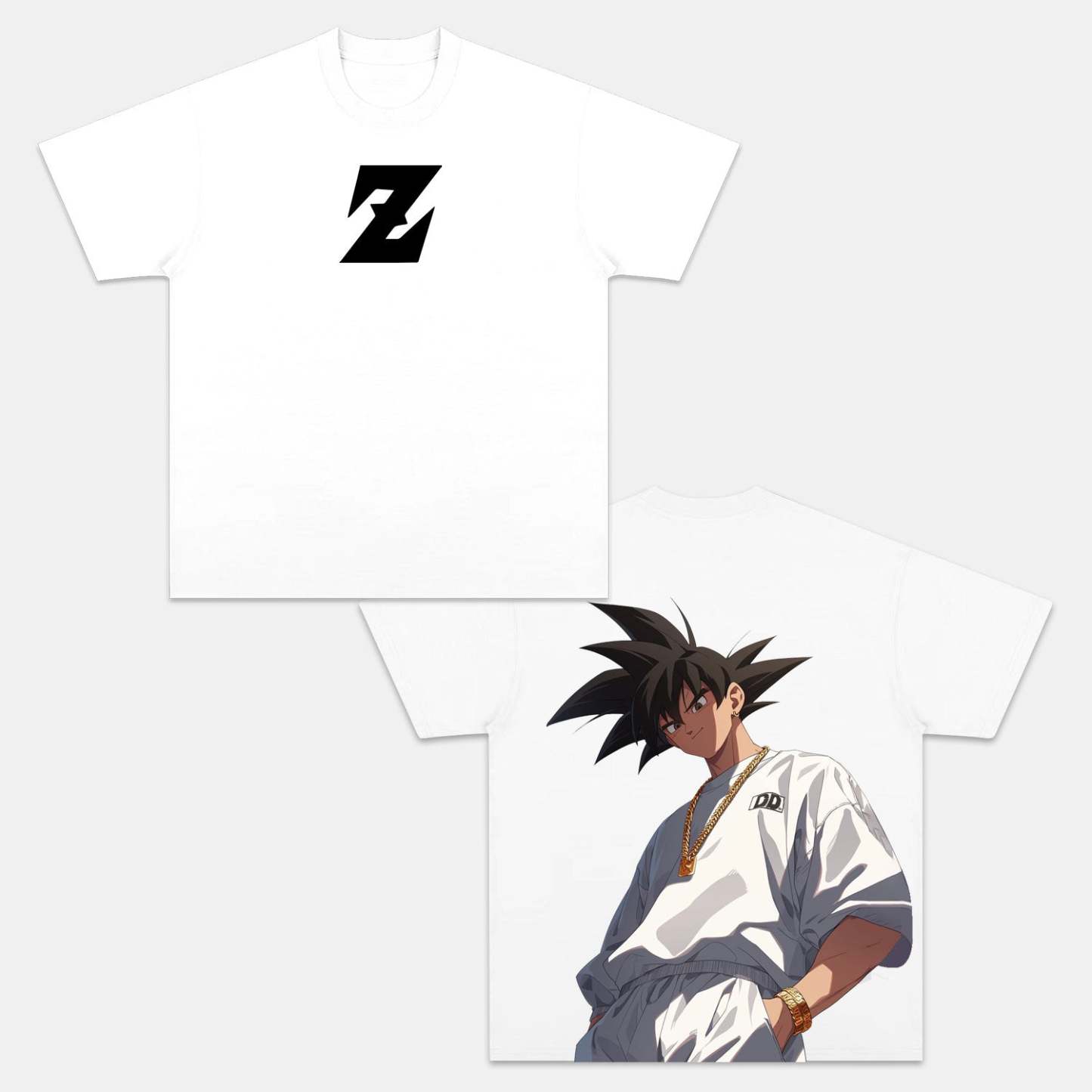Unisex Anime Inspired Vintage T-Shirt-comicclothing