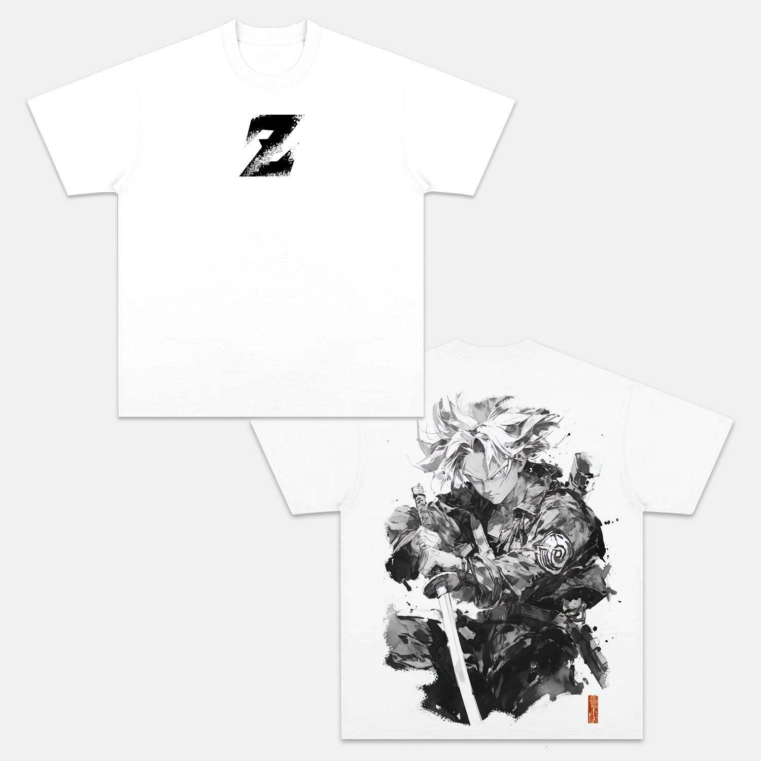 Unisex Anime Inspired Vintage T-Shirt-comicclothing