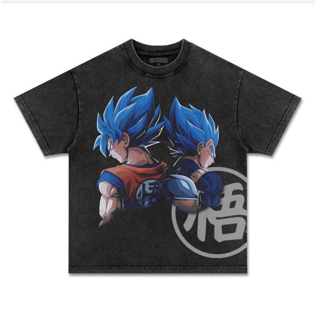 Unisex Anime Inspired Vintage T-Shirt-comicclothing