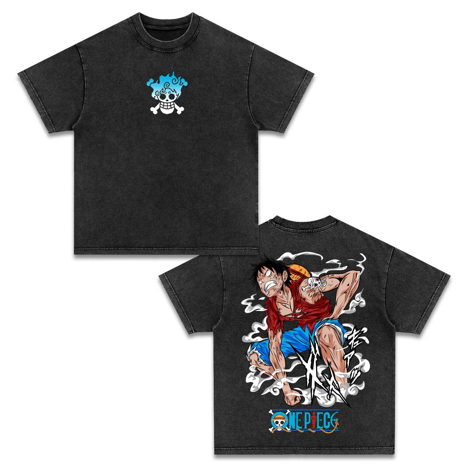 Unisex Anime Inspired Vintage T-Shirt-comicclothing