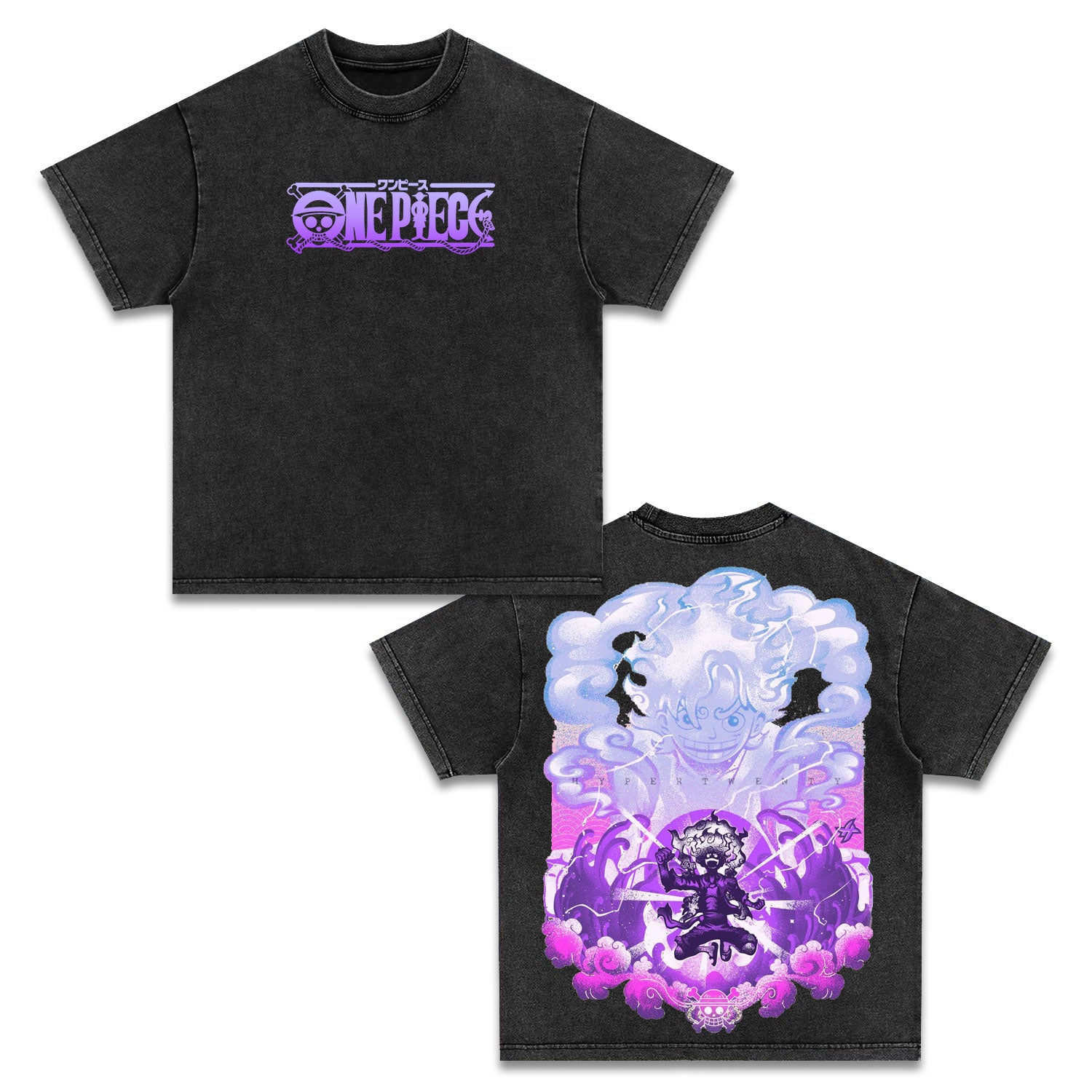 Unisex Anime Inspired Vintage T-Shirt