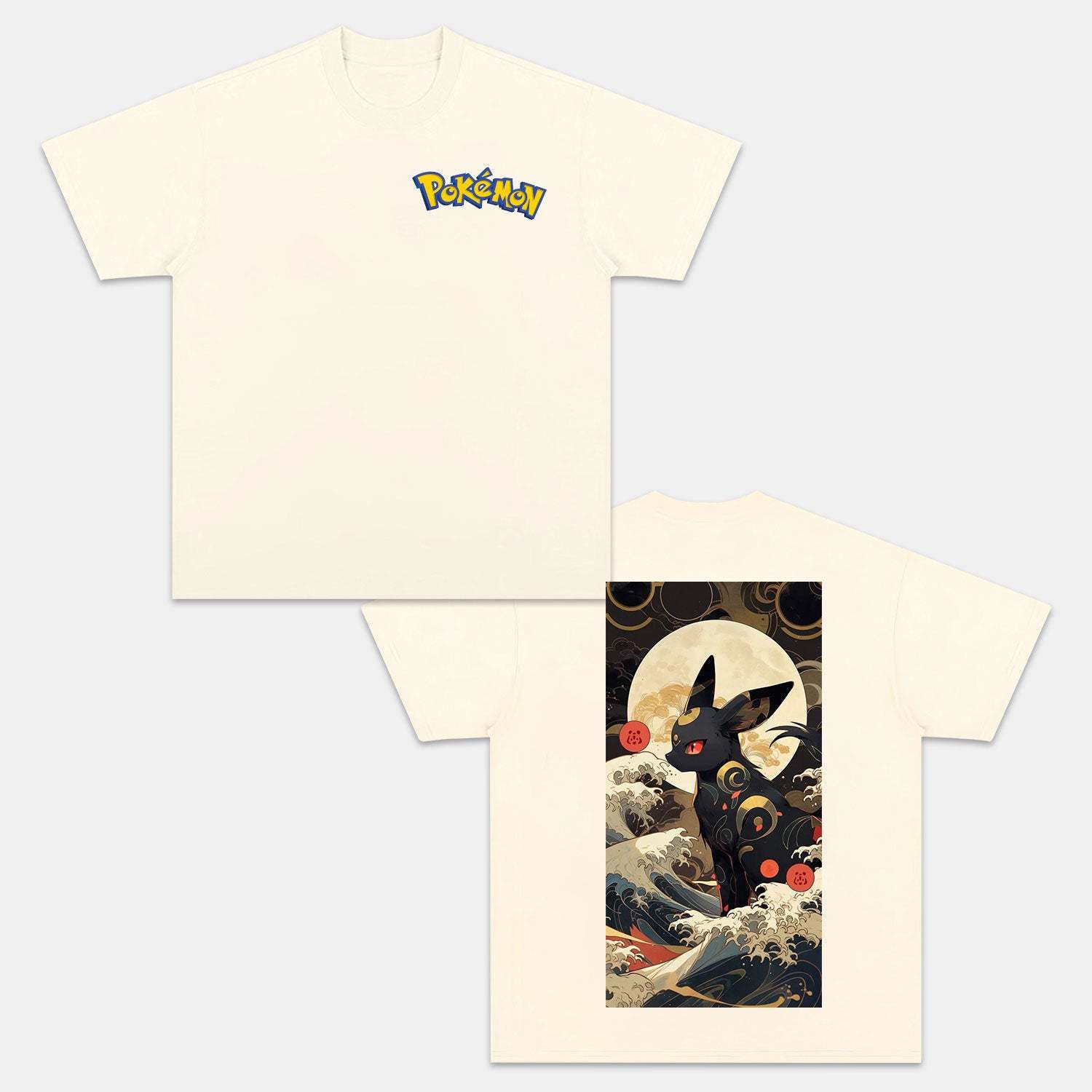 UMBREON UNISEX ANIME INSPIRED VINTAGE T-SHIRT丨POKÉMON-comicclothing