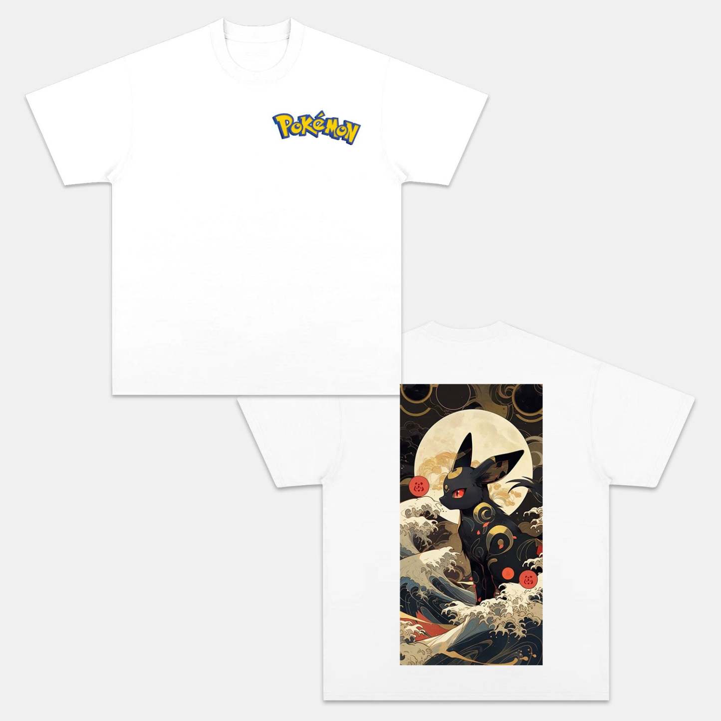 UMBREON UNISEX ANIME INSPIRED VINTAGE T-SHIRT丨POKÉMON-comicclothing